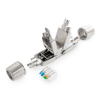 Łącznik beznarzędziowy RJ45 6A ekranowany SP-LC01