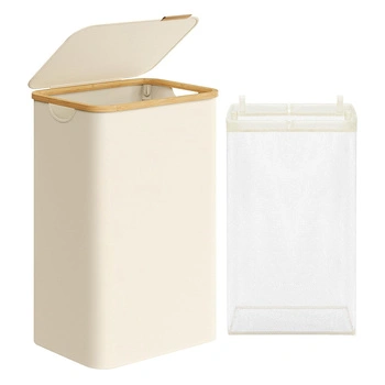 Kosz na pranie 90L 1 komorowy biały