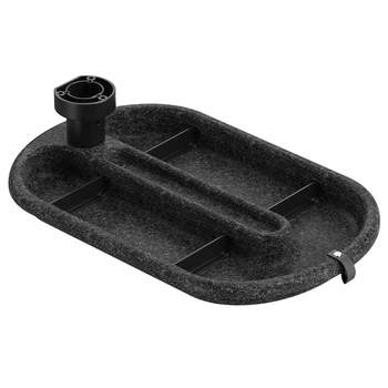 Organizer pod biurko filcowy 360 SPB136B czarny