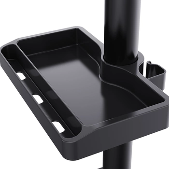 Półka organizer SPB134B montowana na stelaż do drobnych akcesoriów cczarny 