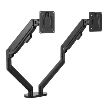 Uchwyt na 2 Monitory SPAZ120B Aluminiowy 13-36" | Stabilność i Ergonomia