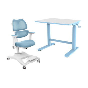 Zestaw -10% regulowane biurko i krzesełko Spacetronik XD dla chłopca