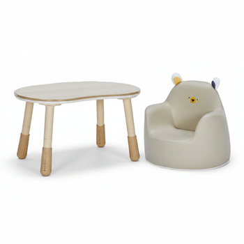 Zestaw mebli dziecięcych Spacetronik – regulowany stolik i sofa Miś