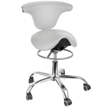 Ergonomiczny hoker regulowany SELLA 2 biały