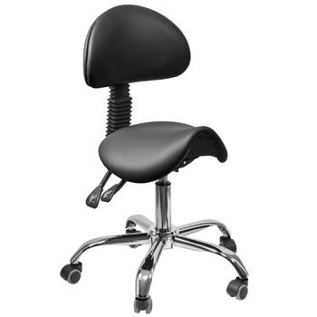 Ergonomiczny hoker regulowany SELLA 1 czarny