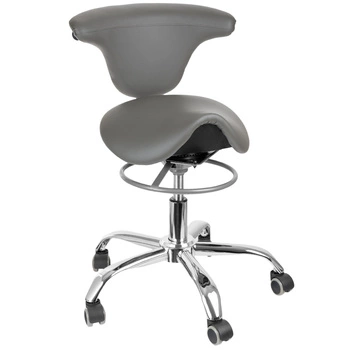 Ergonomiczny hoker regulowany SELLA 2 szary