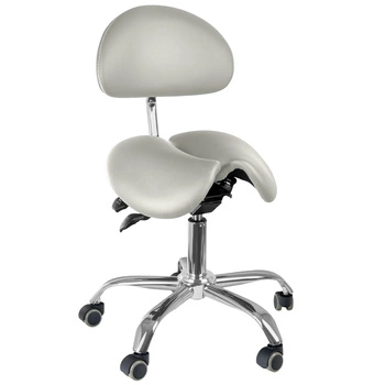 Ergonomiczny hoker regulowany SELLA 3 biały