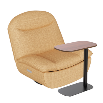 Zestaw relaksacyjny: fotel elektryczny FLAX + stolik BUDDY