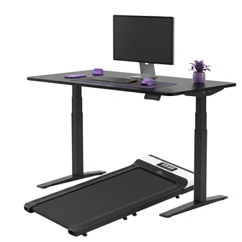 Zestaw Spacetronik: biurko regulowane SPE-244 + bieżnia SPE-W03 + blat SPT-PC21