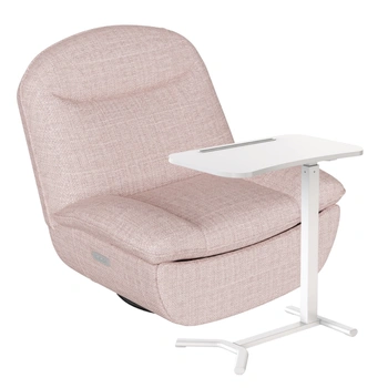 Zestaw relaksacyjny: fotel elektryczny FLAX + stolik BUDDY