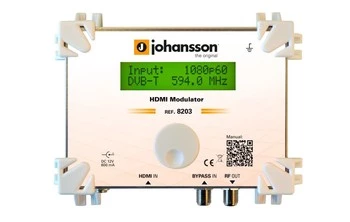 Modulator cyfrowy Johansson HDMI DVB-T 8203