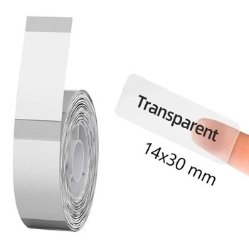 Etykiety seria D Niimbot 14x30 mm 210 szt. transp