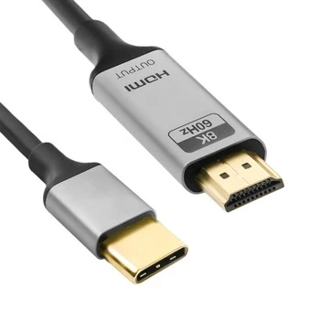 Kabel USB-C 3.1 HDMI 8K Spacetronik KCH-SPA020 2m