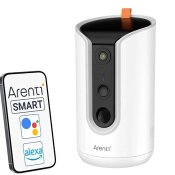 Kamera dla zwierząt z podajnikiem Arenti PetCam1T 