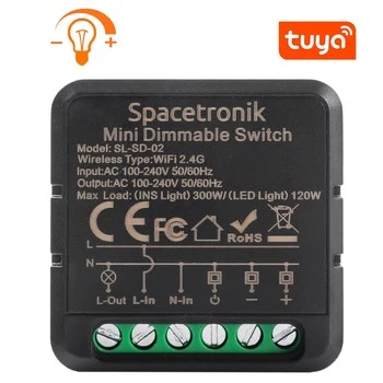 Mini Dimmer ściemniacz światła SMART WiFI Tuya