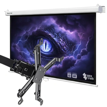 Zestaw ekran reczny 4K HD PVC EASY VIEW uchwyt SPA P01B