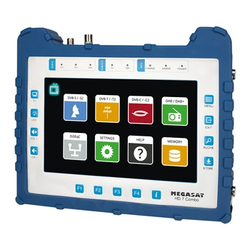 Miernik Megasat HD7 Combo DVB-T/T2/S/S2/C/C2/DAB+
