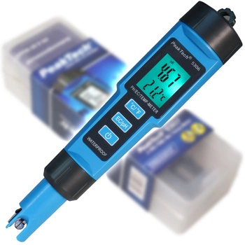 Miernik Odczynu pH temp i EC cieczy PeakTech 5306