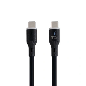 Kabel LED silikonowy USB-C do USB-C E-marker 1,5m