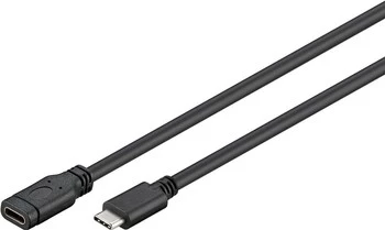 Przedłużacz USB-C 3.2 Gen1 Czarny 1m Goobay