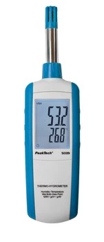 Termohygrometer s rosným bodom PeakTech 5039