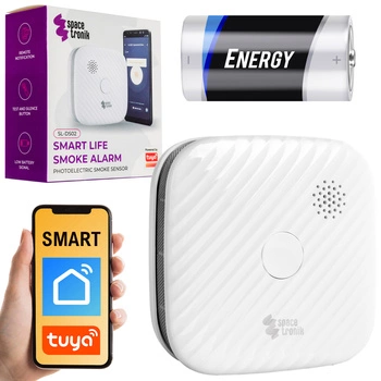 Bezdrôtový detektor dymu Smart Life SL-DS02