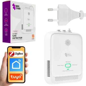 Czujnik gazu ZigBee Spacetronik ZB-DG02 Metan
