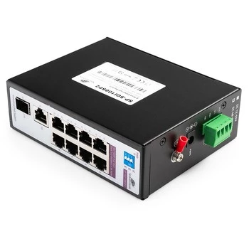 SWITCH 8portový SP-SGI108SP2 Priemyselný PoE SFP